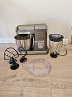 Keukenmachine met blender, Witgoed en Apparatuur, Keukenmixers, Ophalen, Gebruikt, Vaatwasserbestendig, 3 snelheden of meer