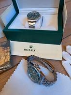 Rolex Submariner Hulk 116610LV – Automaat – 2 stalen banden, Staal, Gebruikt, Polshorloge, Ophalen of Verzenden