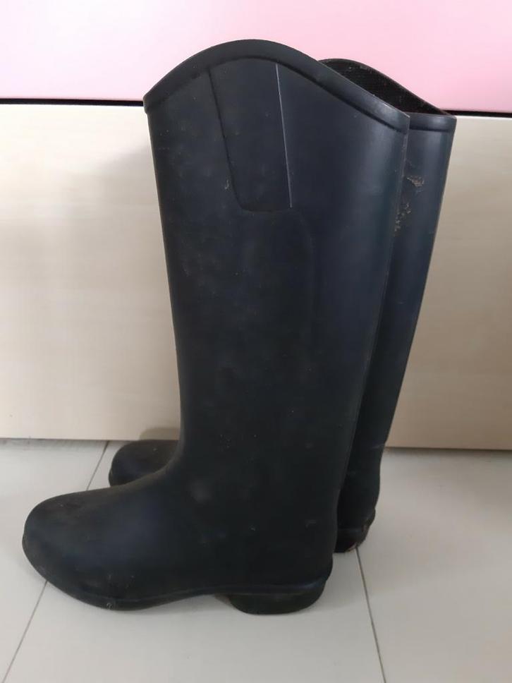 Paardrijlaarzen kind maat 35 of 36 Fouganza, Dieren en Toebehoren, Paardrijkleding, Gebruikt, Kinderen, Schoeisel, Dressuur, Ophalen of Verzenden