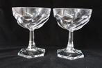 Vintage Franse champagne coupes set van 2, Ophalen of Verzenden