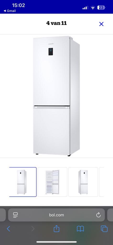 Samsung koelkast (No Frost), Witgoed en Apparatuur, Koelkasten en IJskasten, Gebruikt, 200 liter of meer, 160 cm of meer, 45 tot 60 cm