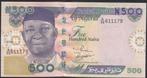 Nigeria 500 Naira 2001 Eerste uitgifte Dr. Nnamdi Azikiwe, Verzenden, Nigeria, Los biljet