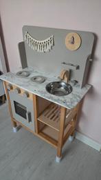 Houten Speelkeuken met accessoires, Ophalen, Gebruikt, Hout, Speelkeuken