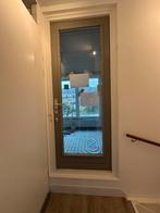 Houten Buitendeur HR++ glas - 230x90cm, Doe-het-zelf en Verbouw, Deuren en Horren, Ophalen, Gebruikt, 80 tot 100 cm, 215 cm of meer