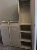 IKEA IVAR kast met deuren, wit metaal, Ophalen, Gebruikt, Modern