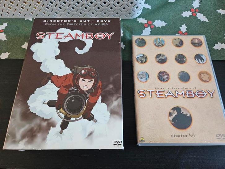 Steamboy Director's Cut + Starter Kit DVD, Cd's en Dvd's, Dvd's | Actie, Zo goed als nieuw, Oorlog, Vanaf 16 jaar, Ophalen of Verzenden