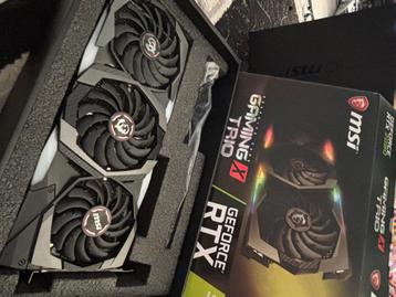 GeForce RTX 2080 gaming trio met gpu houder (orgineel)  beschikbaar voor biedingen