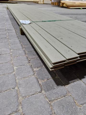 Pakket 321 B-keus vuren thermowood bezaagd zwart 18x68mm beschikbaar voor biedingen