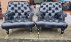 2x Showroommodel Lazy Chesterfield fauteuil + BEZORGING, Huis en Inrichting, ., Chesterfield, Nieuw, Ophalen of Verzenden