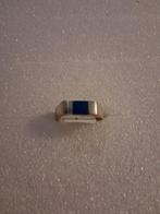 Zilveren ring met Lapis Lazuli steen, Blauw, Nieuw, Ophalen of Verzenden, 17 tot 18