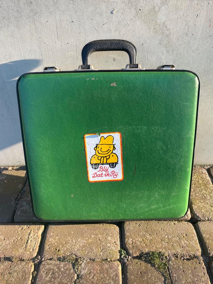 Vintage Samsonite Silhouette Koffer - 'Blij Dat Ik Rij', Sieraden, Tassen en Uiterlijk, Koffers, Gebruikt, Ophalen of Verzenden