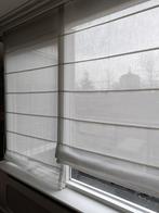 Twee mooie inbetween vouwgordijnen in de kleur wit, Gebruikt, Wit, Modern, 150 tot 200 cm