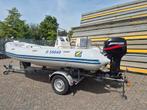 ZODIAC METLINE, Watersport en Boten, Rubberboten, Ophalen, Benzine, Minder dan 70 pk, Overige materialen