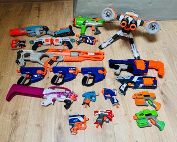 Nerf collectie 20 stuks incl. NERF N-Strike Elite Rhino-Fire beschikbaar voor biedingen