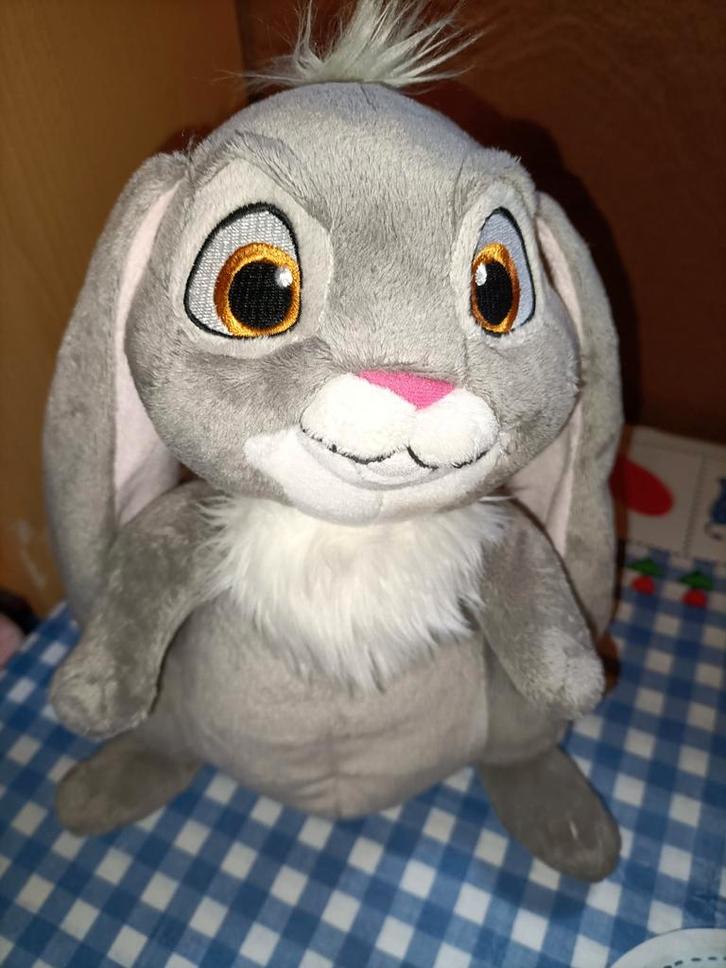 Stampertje knuffel konijn van Bambi met geluidjes, Kinderen en Baby's, Speelgoed | Knuffels en Pluche, Konijn, Ophalen of Verzenden