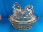 Glazen Paté kip., Huis en Inrichting, Keuken | Servies, Glas of Glazen, Ophalen of Verzenden, Overige stijlen, Glas