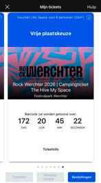 Rock Werchter My Space the Hive 6 persoons (24m2) pakket, Eén persoon