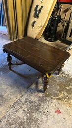 Te koop antieke tafel, Ophalen