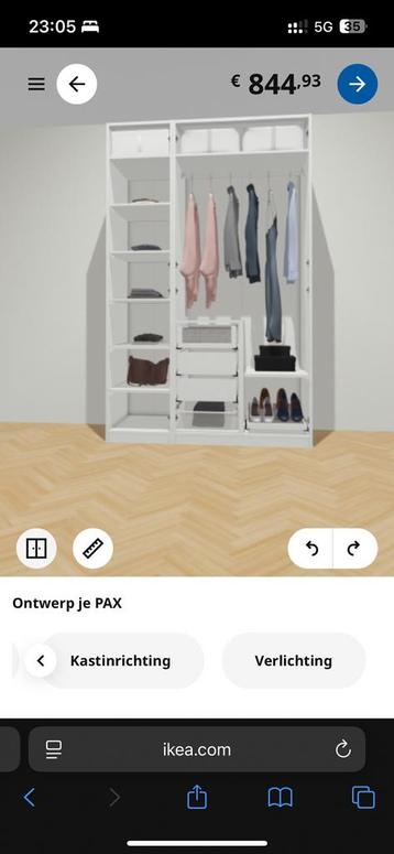 Pax kast. Op te halen in Amsterdam.