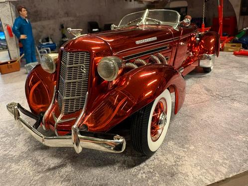 1:18 Ertl Auburn Speedster zonder doos, Hobby en Vrije tijd, Modelauto's | 1:18, Gebruikt, Auto, ERTL, Ophalen of Verzenden