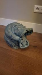 Gipsen beeld nijlpaard, Ophalen