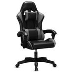 Nieuw. Gaming Stoel - ergonomische bureaustoel- Gaming Chair, Zwart, Nieuw, Ophalen of Verzenden, Ergonomisch
