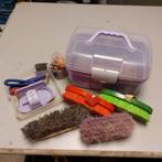 Poetskist met inhoud, Ophalen, Gebruikt