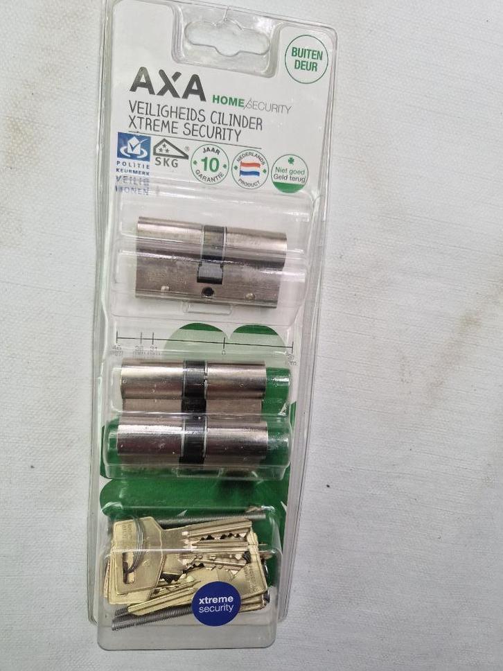 AXA veiligheidscilinder SKG3 Xtreme 30-30 3 stuks, Doe-het-zelf en Verbouw, Hang- en Sluitwerk, Nieuw, Slot, Ophalen of Verzenden