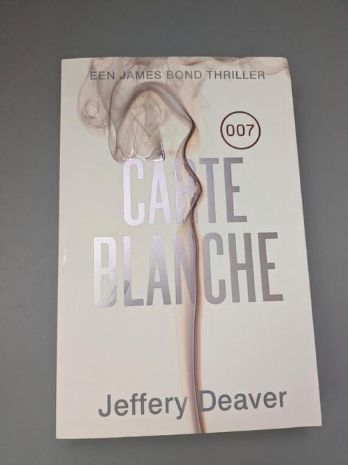 Carte Blanche van Jeffery Deaver (gesigneerd), Boeken, Thrillers, Zo goed als nieuw, Nederland, Ophalen