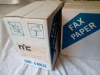 12 fax rollen ( in doos) voor thermische printers, Ophalen