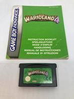 Gameboy advance Warioland 4, Vanaf 3 jaar, Ophalen of Verzenden, 1 speler, Zo goed als nieuw