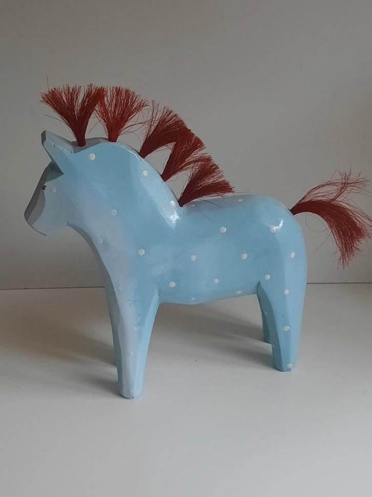 Ikea Stolle Dala paard van Katarina Brieditis, Verzamelen, Beelden en Beeldjes, Zo goed als nieuw, Dier, Ophalen of Verzenden