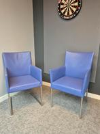 Bert Plantagie leren fauteuils (design), Ophalen, Zo goed als nieuw, Leer, 50 tot 75 cm