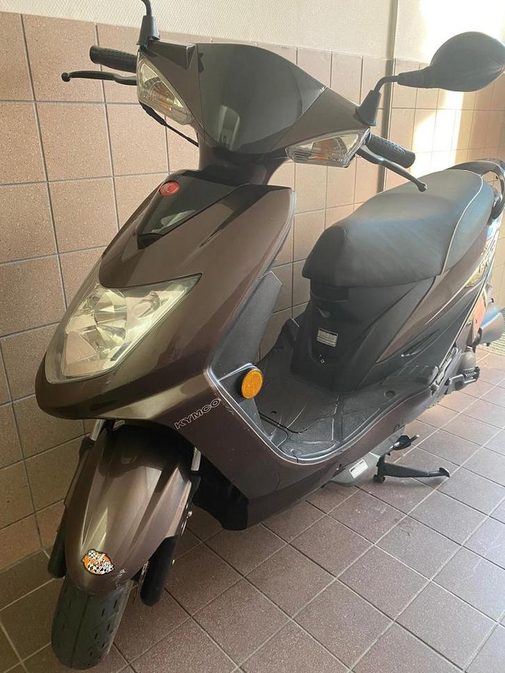 Kymco VP50 (blauwe kenteken, Fietsen en Brommers, Scooters | Kymco, Zo goed als nieuw, Overige modellen, Maximaal 25 km/u, Benzine