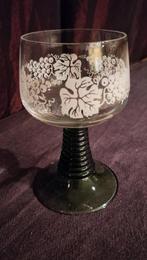 Vintage glazen bokaal uit 70'er jaren, Verzamelen, Glas en Borrelglaasjes, Ophalen of Verzenden, Zo goed als nieuw, Overige typen