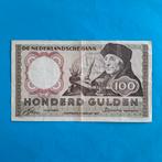 100 gulden Nederland #027, Postzegels en Munten, Bankbiljetten | Europa | Niet-Eurobiljetten, Los biljet, Overige landen, Verzenden
