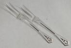 2 vleesvorkjes antiek 835 zilver, Antiek en Kunst, Ophalen of Verzenden, Zilver