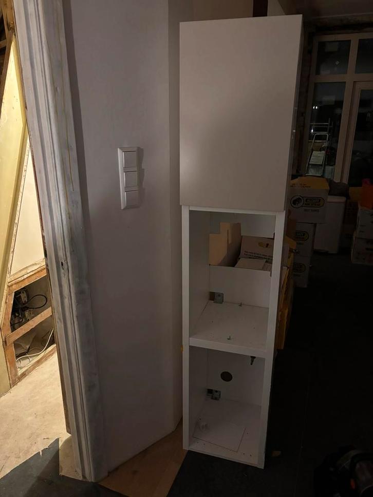 Ikea besta basiselement wit 180cm, Huis en Inrichting, Kasten | Televisiemeubels, Gebruikt, Minder dan 100 cm, 25 tot 50 cm, Ophalen
