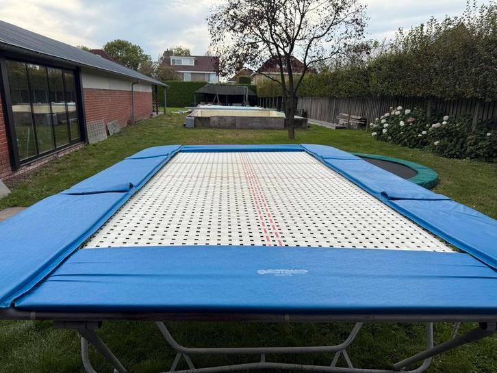 Eurotramp trampoline, Kinderen en Baby's, Speelgoed | Buiten | Trampolines, Zo goed als nieuw, Ophalen