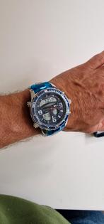 Herenhorloge - Digitaal & Analoog nieuw, Overige merken, Staal, Staal, Polshorloge