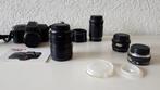 Pentax spiegelreflex camera analoog. + diverse lenzen., Ophalen, Gebruikt, Spiegelreflex, Pentax