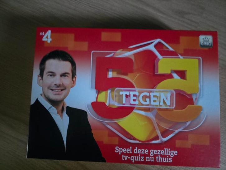 5 tegen 5 spelletje, Hobby en Vrije tijd, Gezelschapsspellen | Overige, Zo goed als nieuw, Vijf spelers of meer, Ophalen