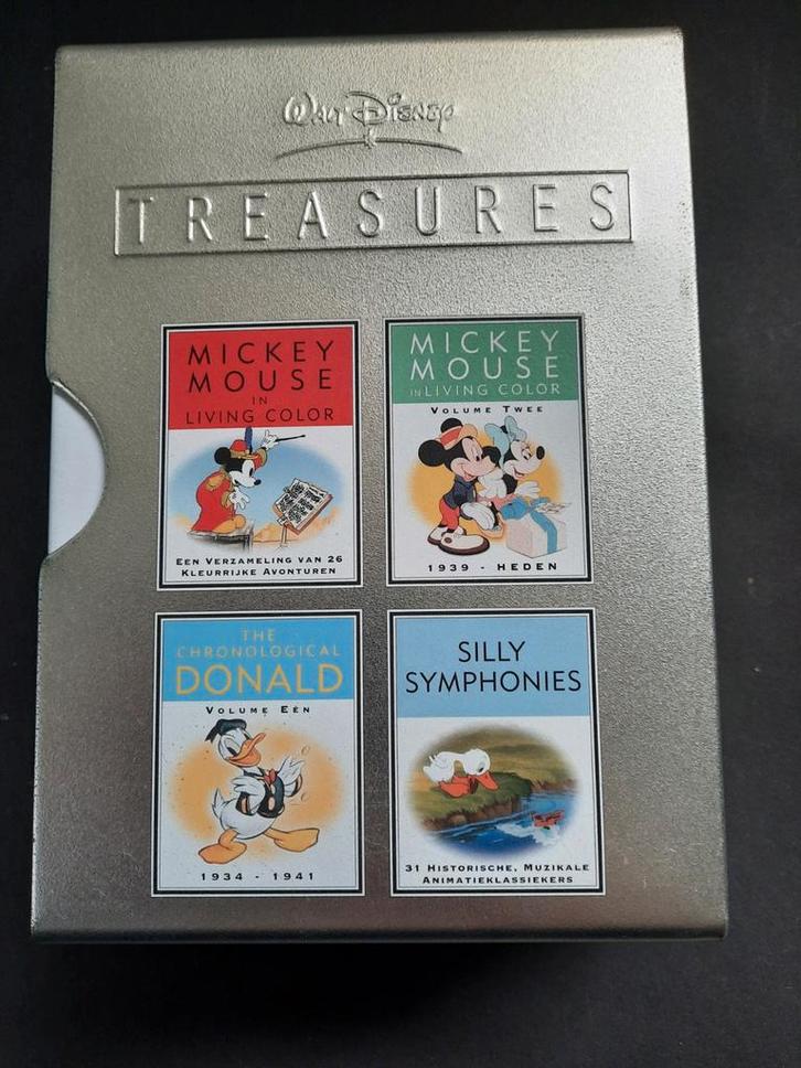 8 dvd Walt Disney Treasures Boxset, Cd's en Dvd's, Dvd's | Kinderen en Jeugd, Zo goed als nieuw, Film, Komedie, Boxset, Alle leeftijden