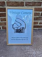 Photo Booth Decoratie Bruiloft - Vintage Camera, Minder dan 50 cm, Nieuw, Ophalen of Verzenden, Foto of Poster