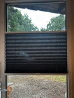 3 nieuwe plissé gordijnen 60 x 140 zwart, Ophalen of Verzenden, Nieuw, Zwart
