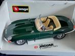 JAGUAR E TYPE GROEN CABRIOLET Bburago UIT JAREN 90 ONBESPEEL, Hobby en Vrije tijd, Modelauto's | 1:18, Ophalen of Verzenden, Nieuw