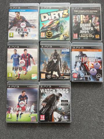 PS3 Games - FIFA, GTA, Dirt, Destiny, Battlefield beschikbaar voor biedingen