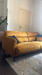 Bank Patras 3,5 okergeel zits Henders & Hazel, Huis en Inrichting, Banken | Bankstellen, Ophalen, Driepersoons, 75 tot 100 cm