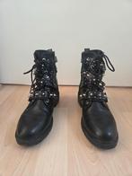 Zwarte laarsjes maat 39, Zwart, Lage of Enkellaarzen, Ophalen of Verzenden, Gedragen