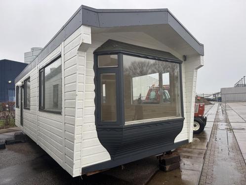 Saricar Chalet 9.25 x 3.50 m Spiegelbeeld, Caravans en Kamperen, Stacaravans